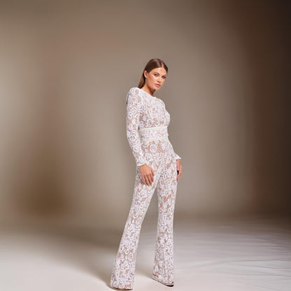 Glitzer-Overall