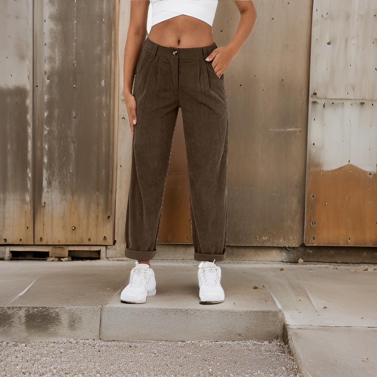 Bequeme Slim-Fit-Hose für Damen