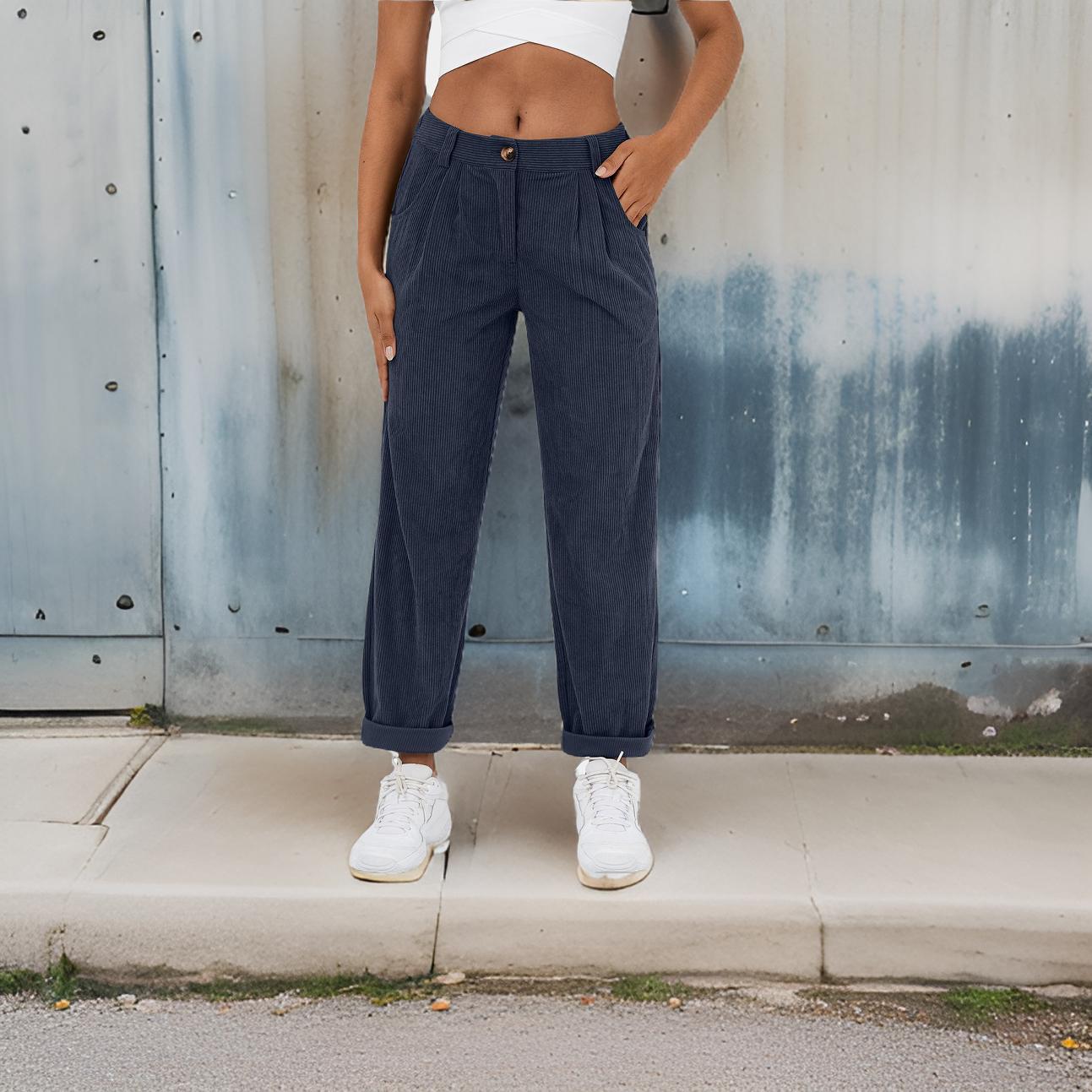 Bequeme Slim-Fit-Hose für Damen