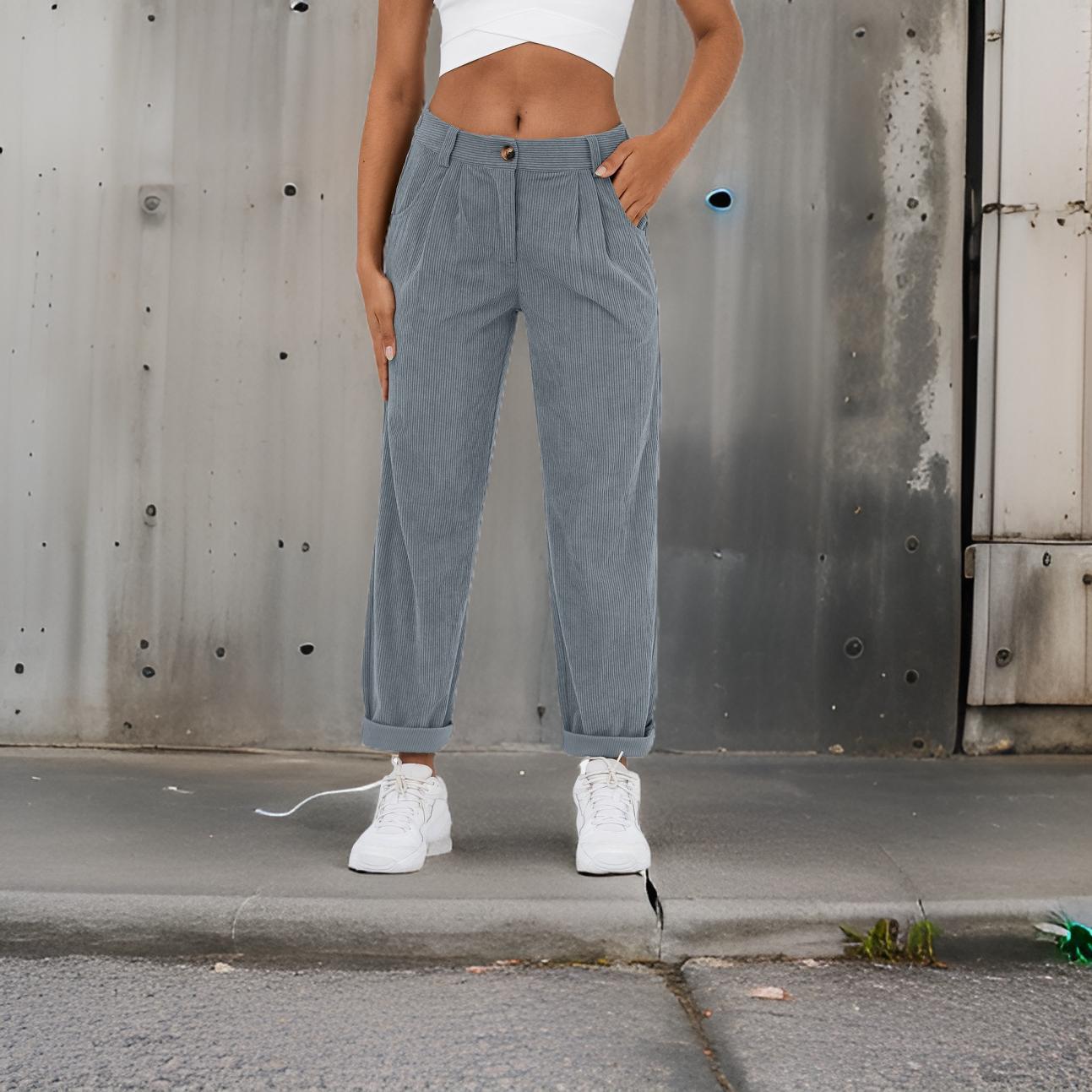 Bequeme Slim-Fit-Hose für Damen