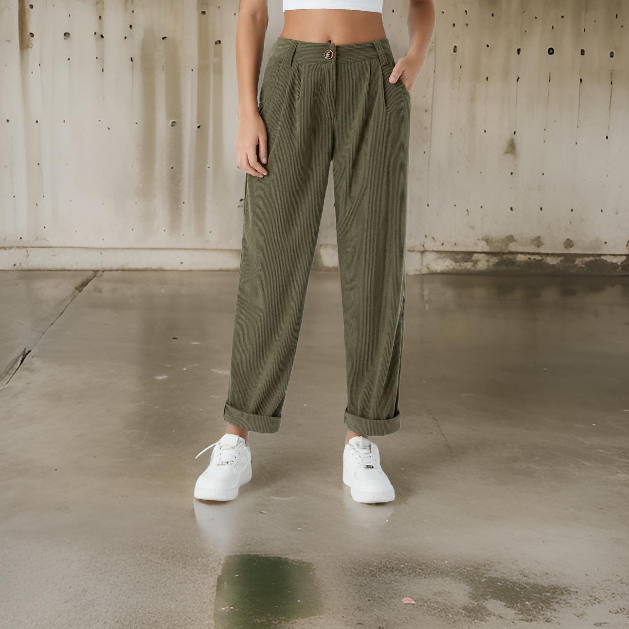 Bequeme Slim-Fit-Hose für Damen