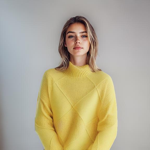 Zoniva™ l Damen-Rollkragenpullover